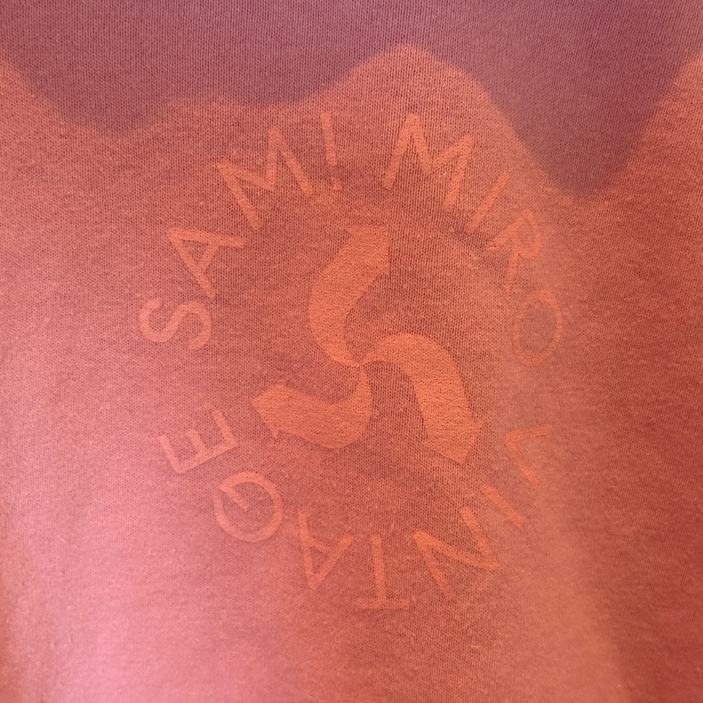 Sami Miro Vintage Pink Cropped Hoodie - Picture 6 of 7